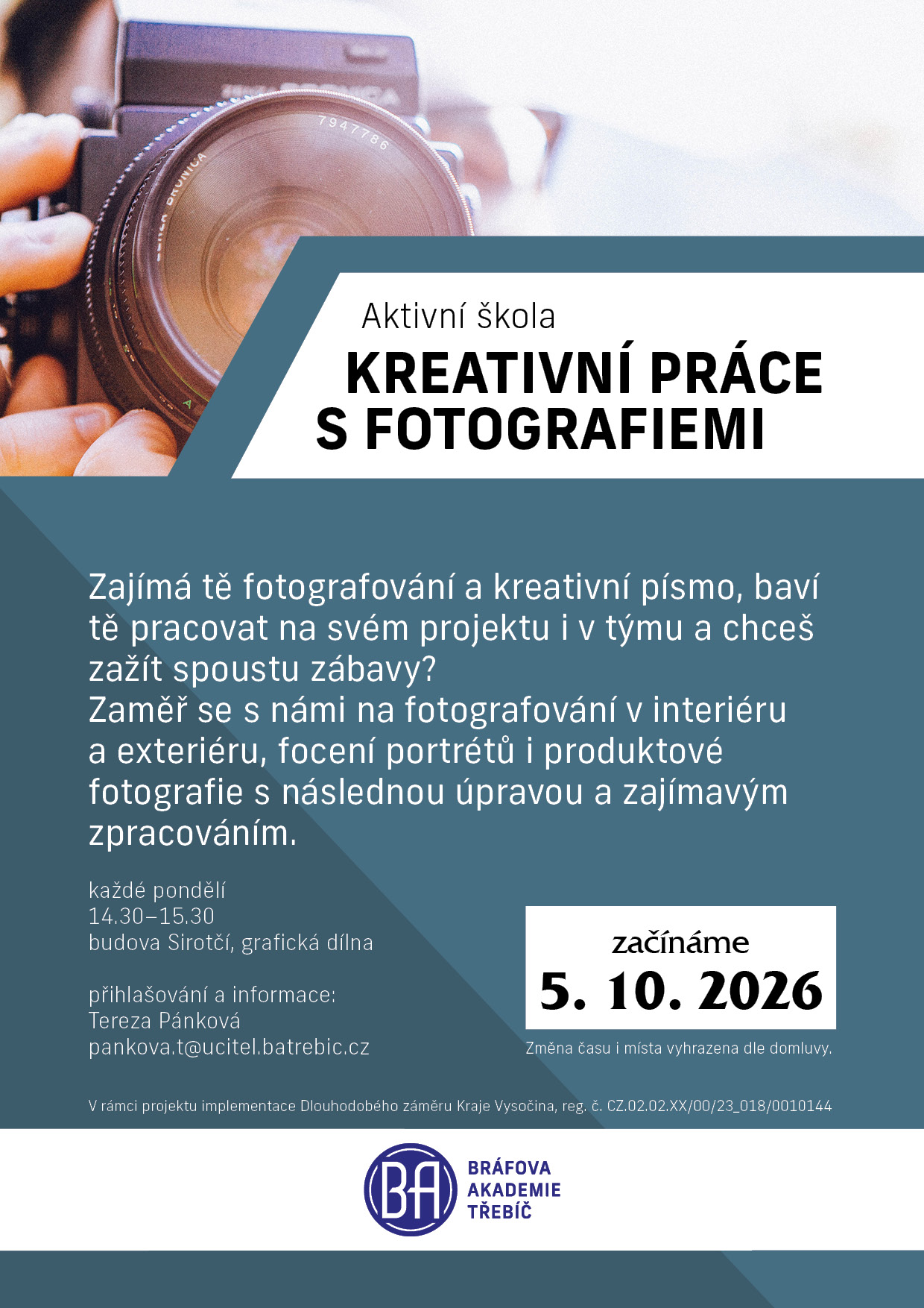 aktivn&iacute; &scaron;kola kreativn&iacute; pr&aacute;ce s fotografiemi